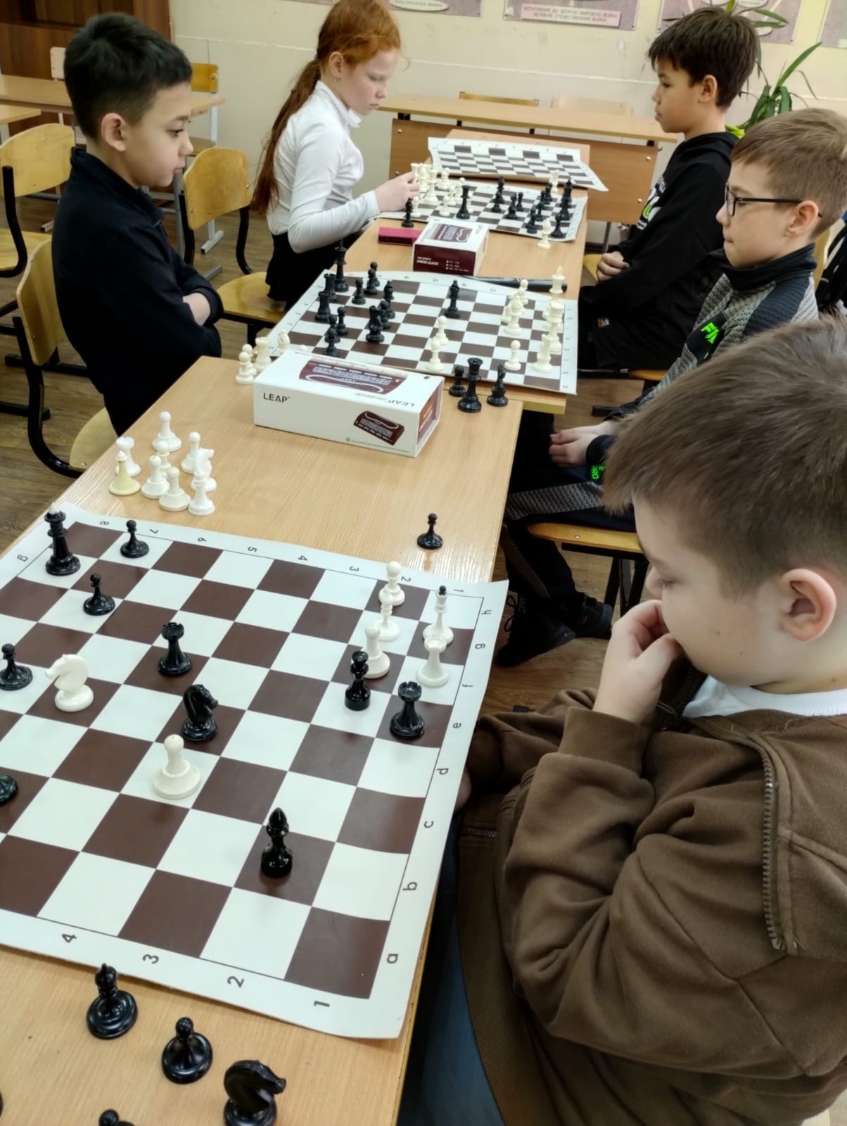 Точка роста: Шахматно-шашечный турнир 18.12.23г..